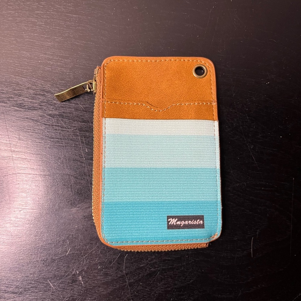Unisex MNGARISTA Boho Front Pocket Card Holder Coin Pouch ID Holder Cash Money
